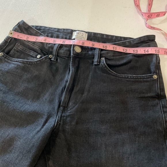 H&M No. 2 Essentials Jeans Black Wash Denim Regular Fit Men’s Size 29/32 - Picture 5 of 13
